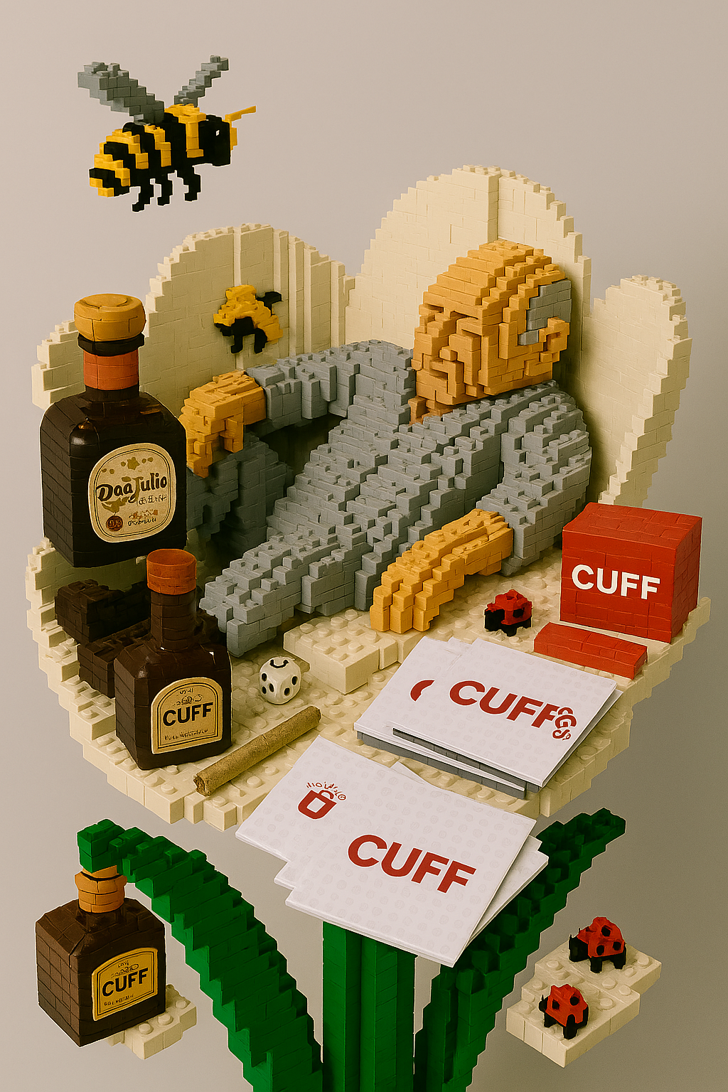 20250415_1258_LEGO Nature Sculpture_remix_01jrx63x14f4b8d6fkbehh61qz.png