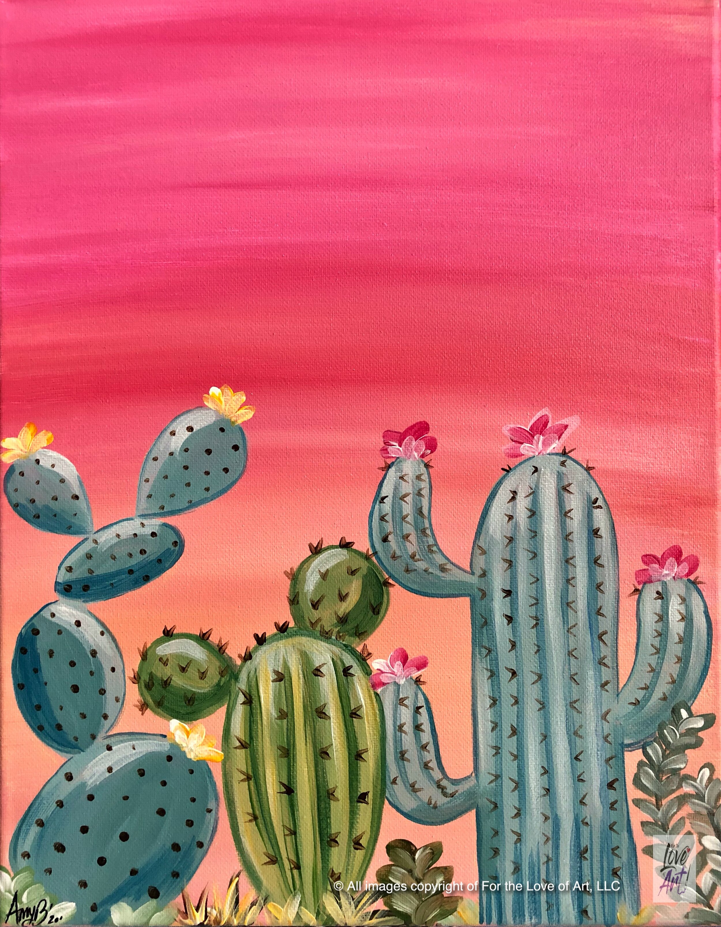 Cactus Sunrise