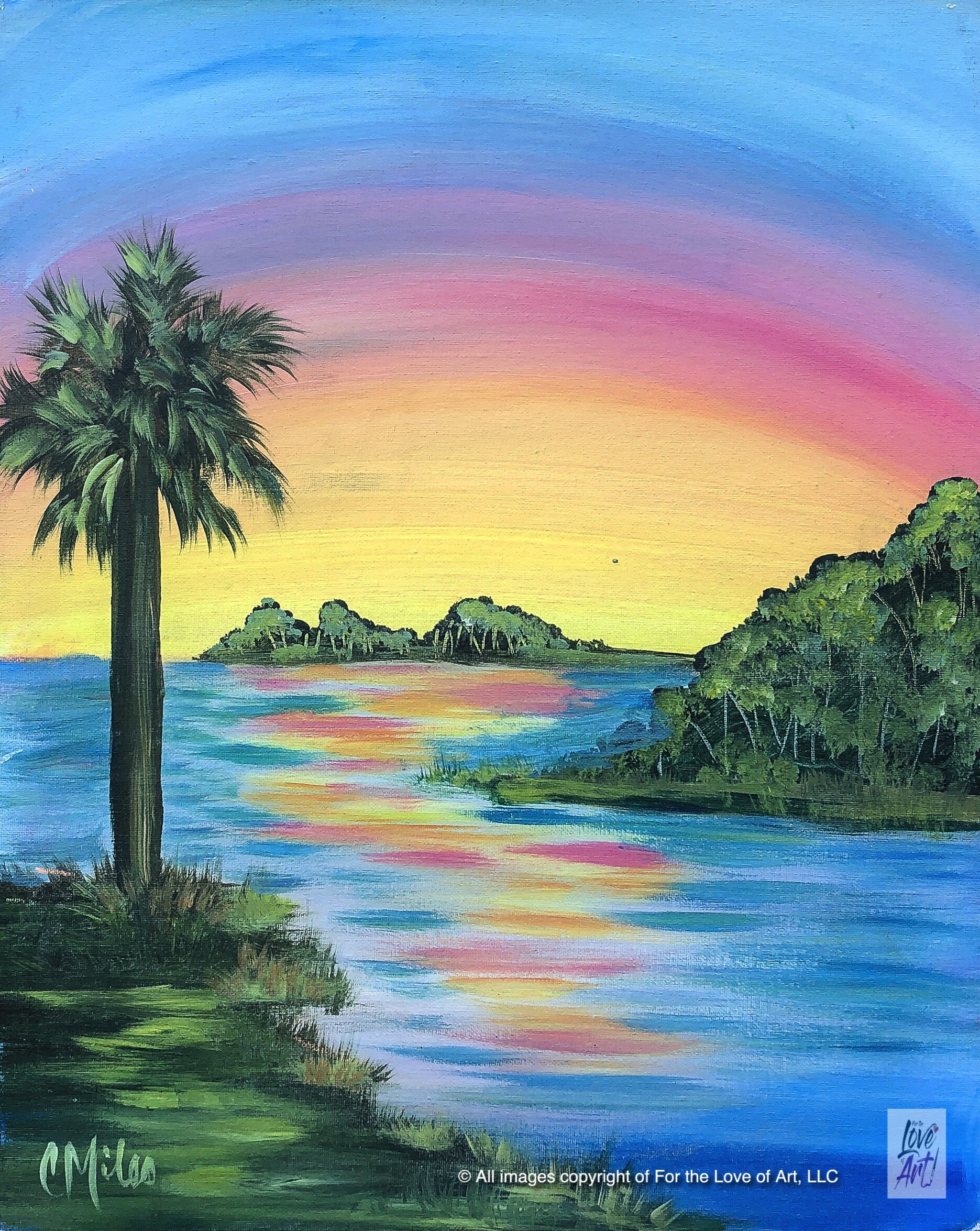 Colorful Sunet