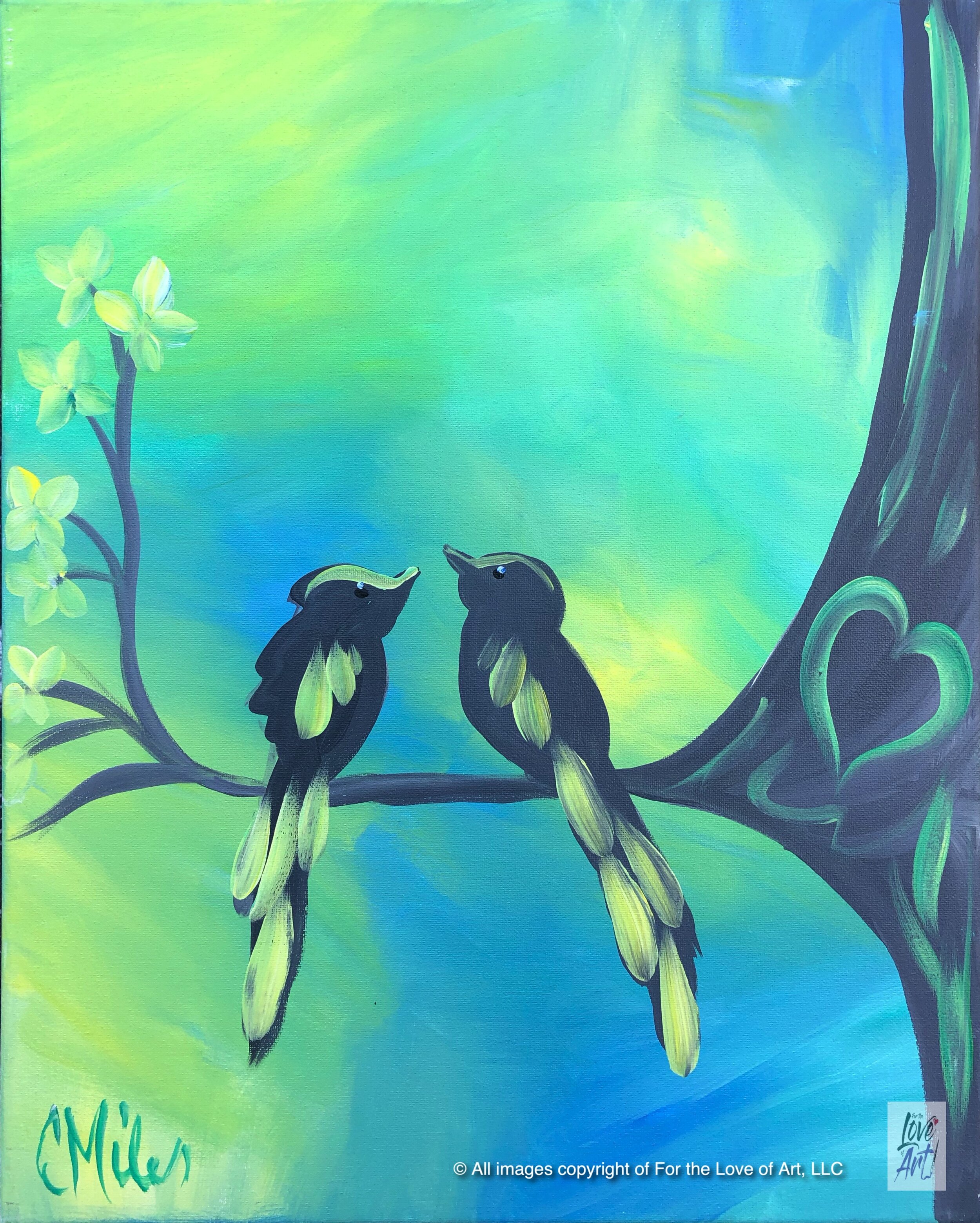Love Birds Portrait