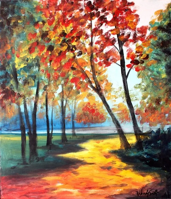 Paint and Sip @ Two Blokes Brewing: Autumn Trail ($37pp)