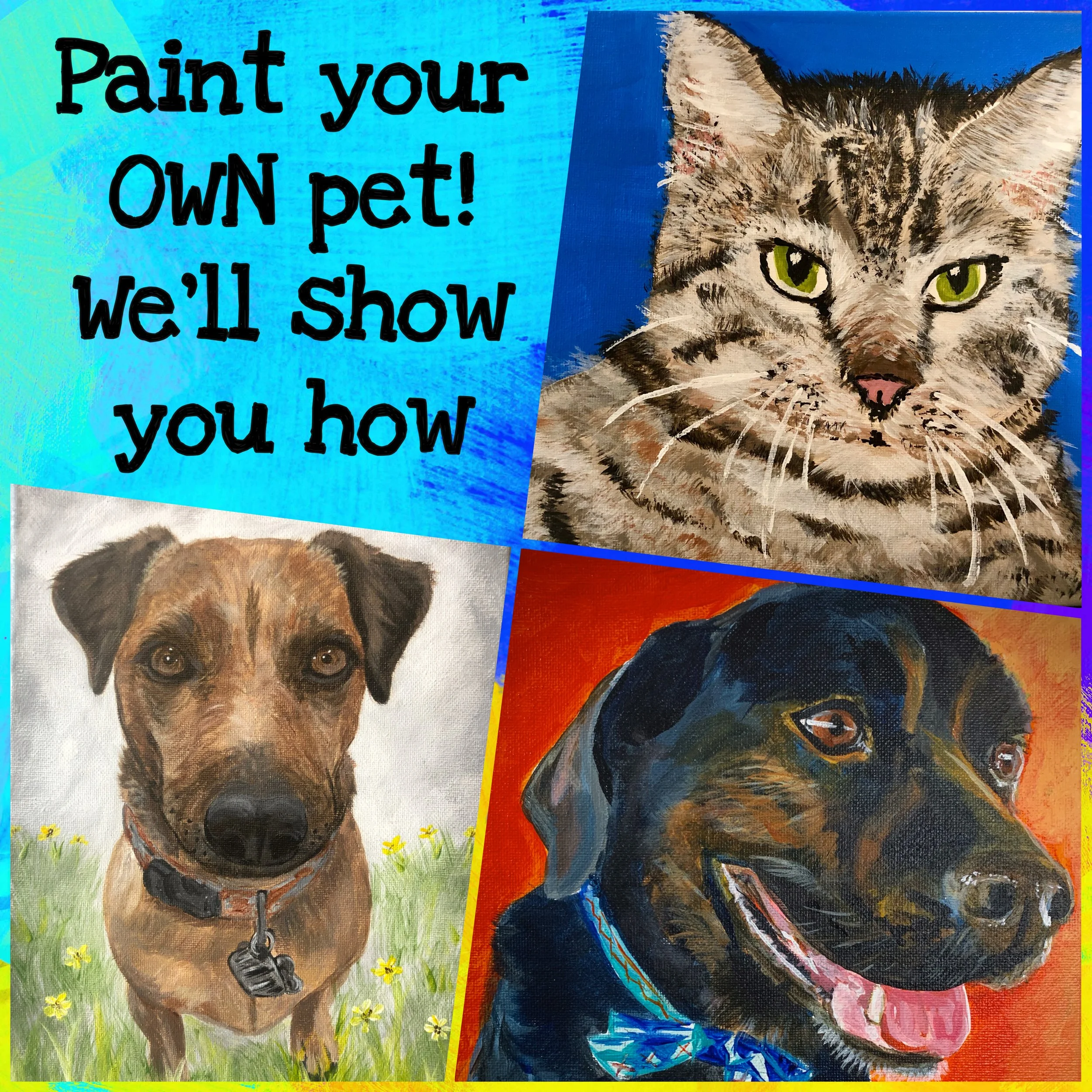 Paint Your Pet Valentine's Day Party @ Bees Landing Rec. Center ($50pp)