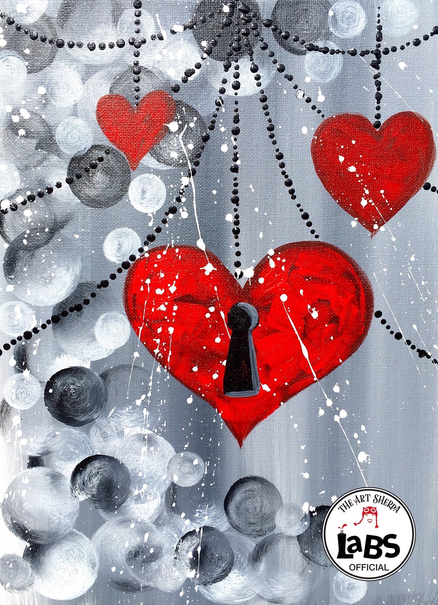 NEW! Paint &amp; Sip @ Ruby Sunshine Restaurant (Downtown): Key to My Heart ($40pp)