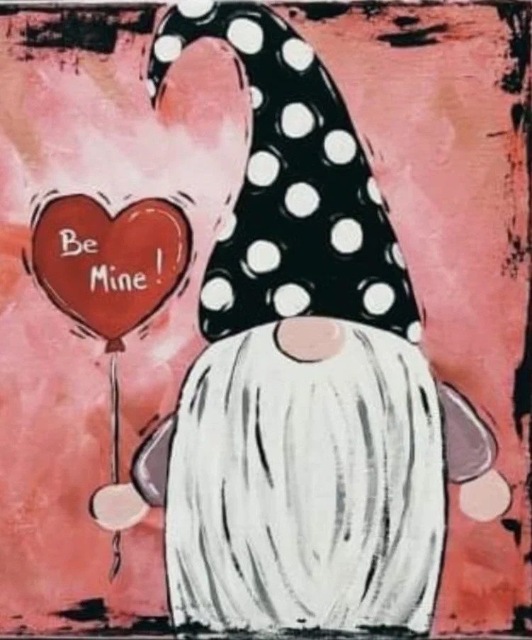 Paint &amp; Sip @ Ruby Sunshine (Avondale): Be Mine ($40pp)