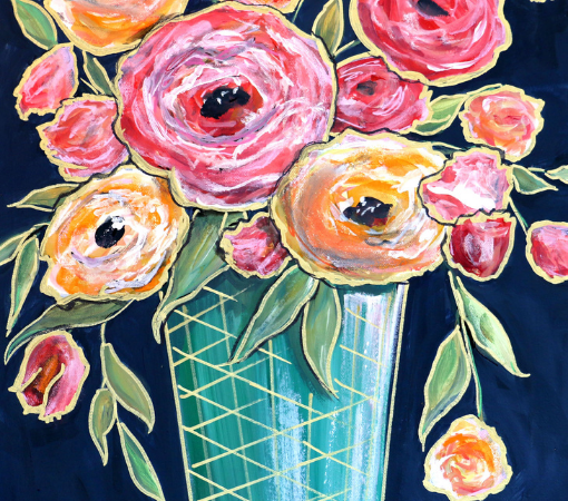 NEW!! Paint &amp; Sip @ Tideland Brewing: Spring Bundle ($40)