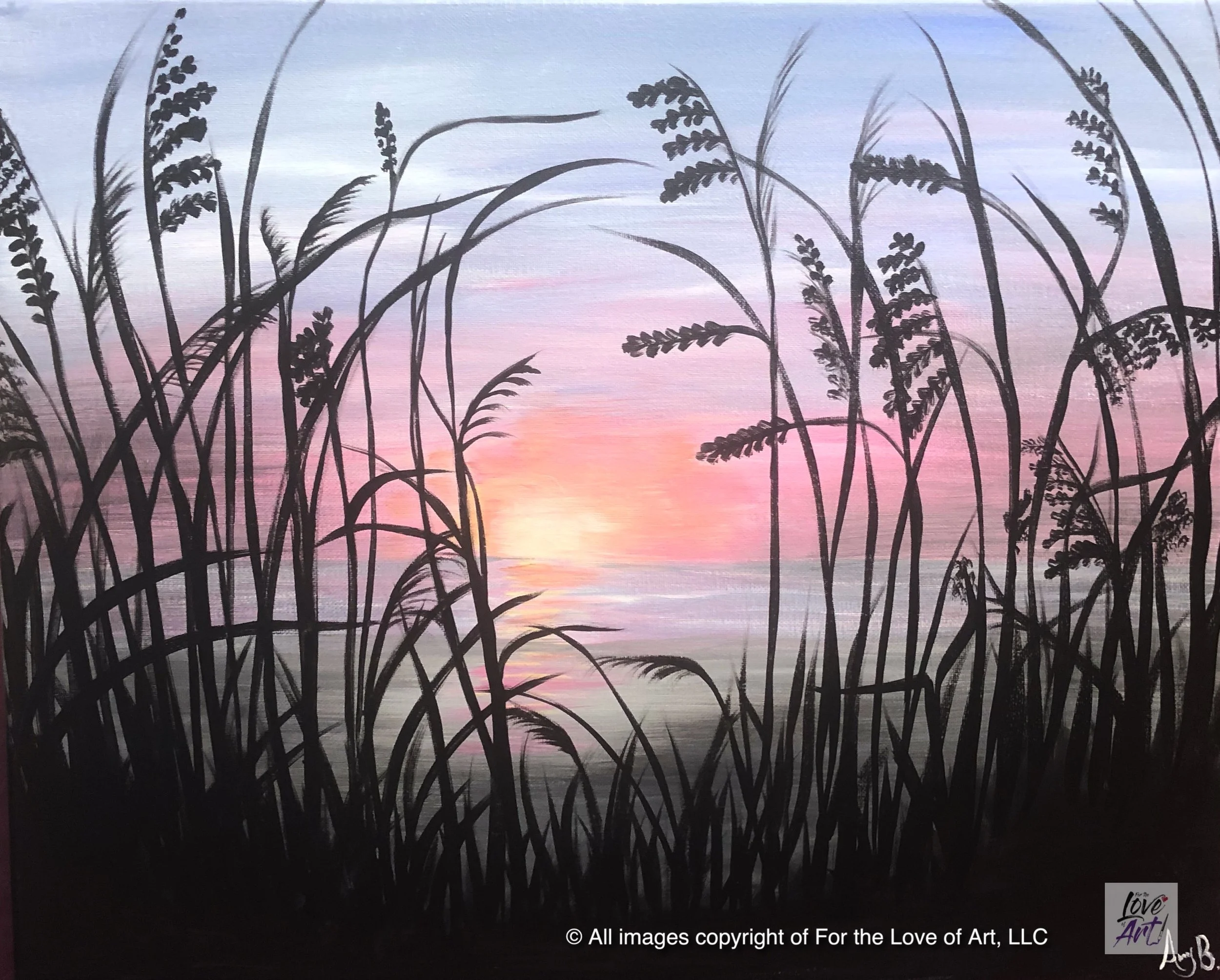 Paint and Sip @ Two Blokes Brewing: Sea Oat Sunrise