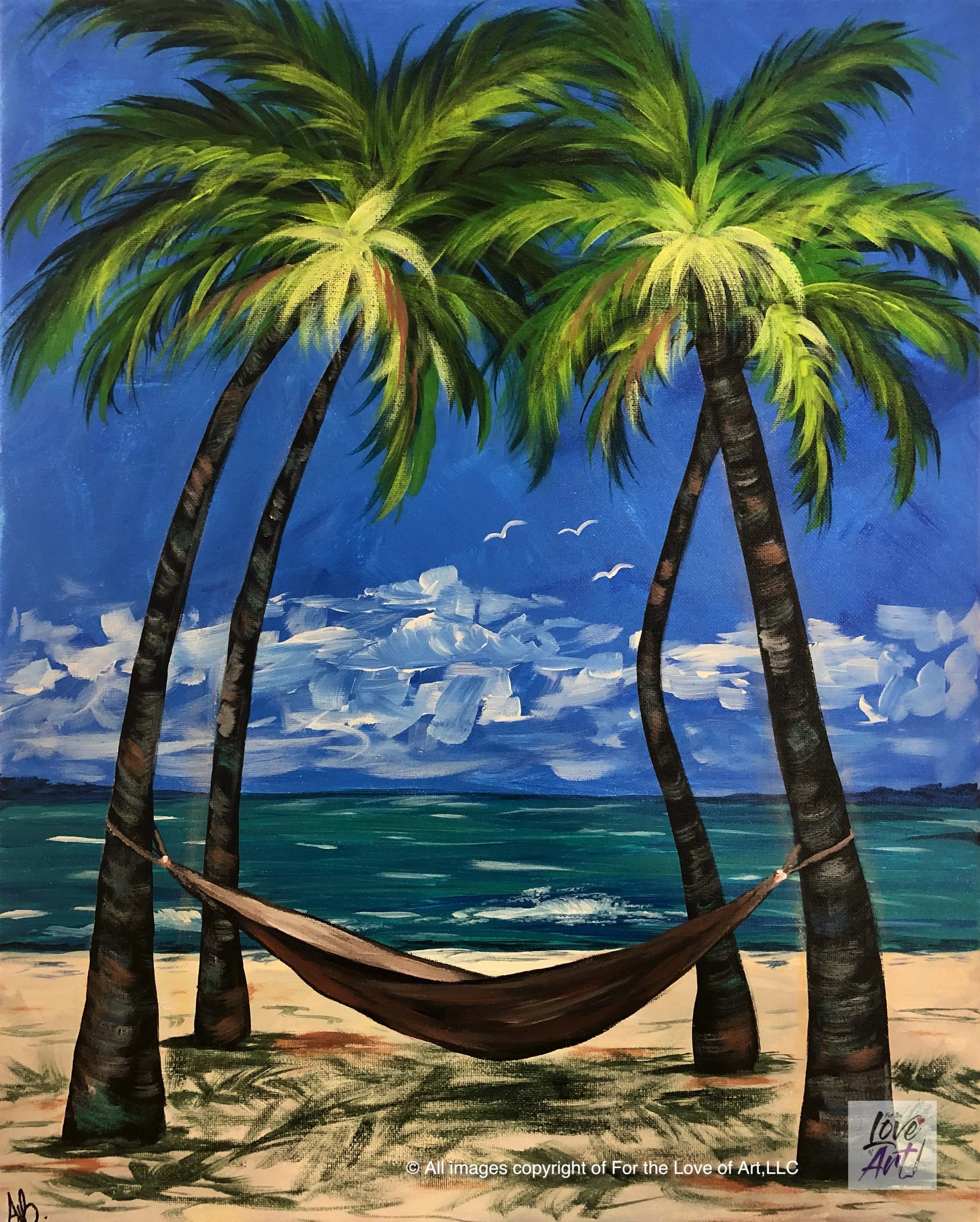 NEW!! Paint &amp; Sip @ Venture X: Don't Worry Be Happy