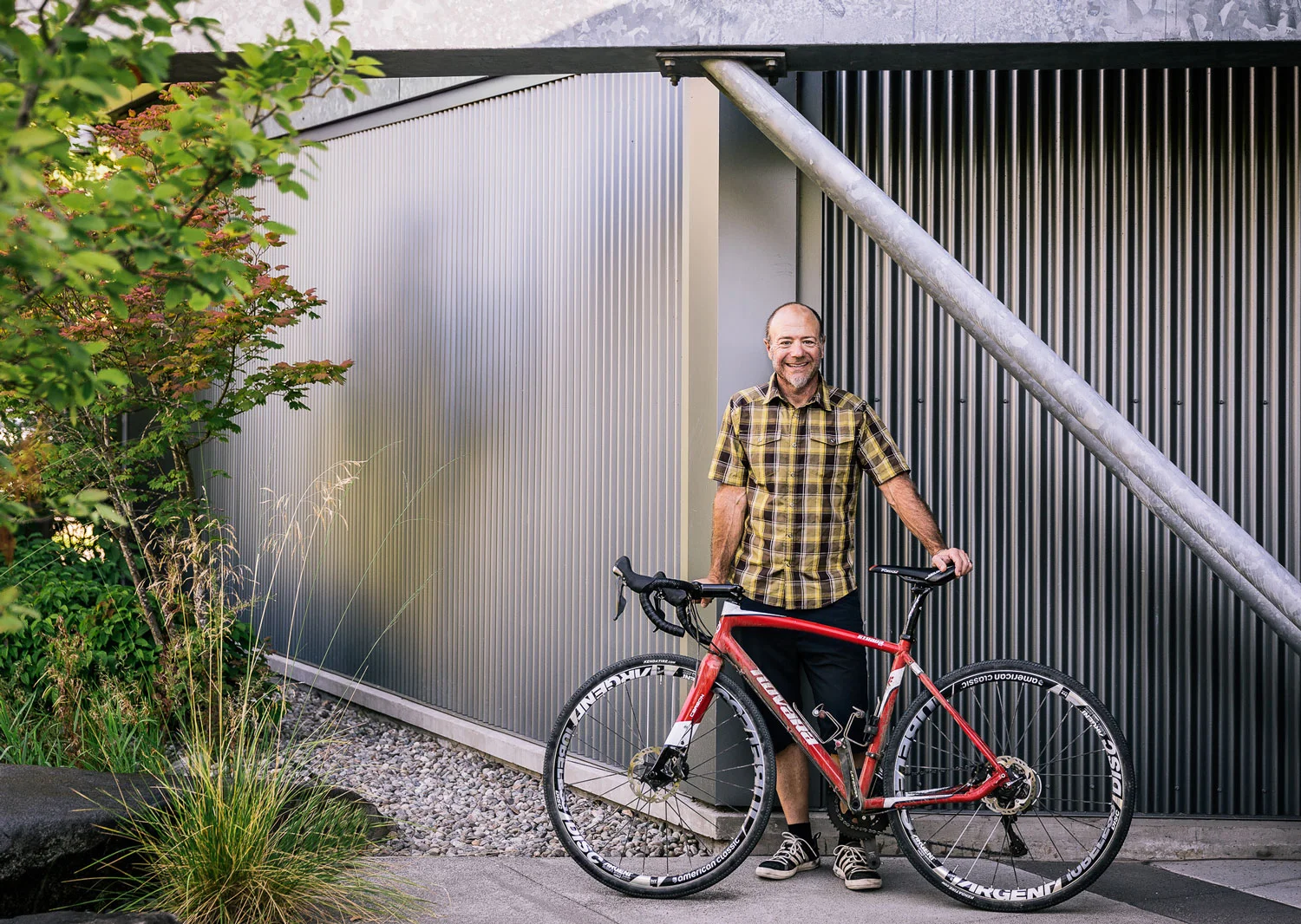 Steve Gluckman at REI headquarters. Photo by James Harnois.
