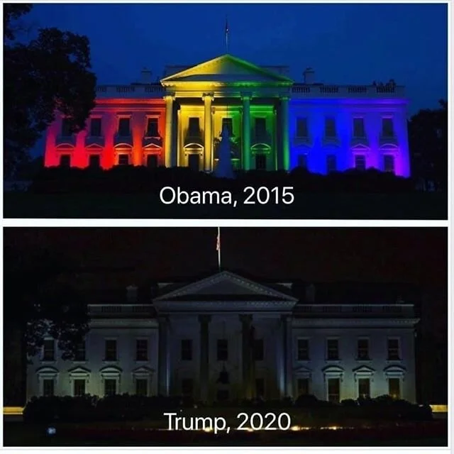 You can turn off the lights all you want but we won&rsquo;t be silenced or ignored. #blacklivesmatter #georgefloyd #pride #actup