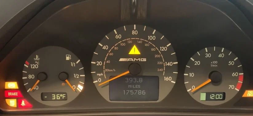 Mercedes Instrument Cluster LCD Pixel Repair Service (W210/W208 1996-2002 E-Class and CLK)