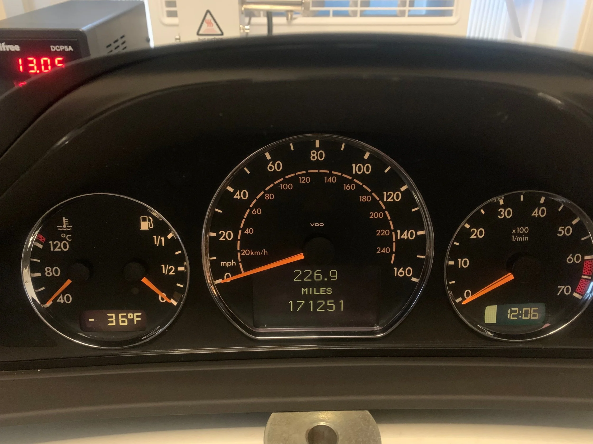 Mercedes Instrument Cluster LCD Pixel Repair Service W210 W208 1996 