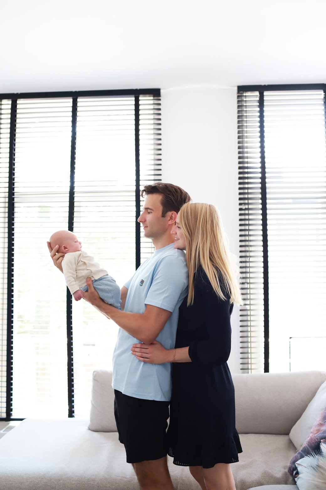 Family baby photoshoot