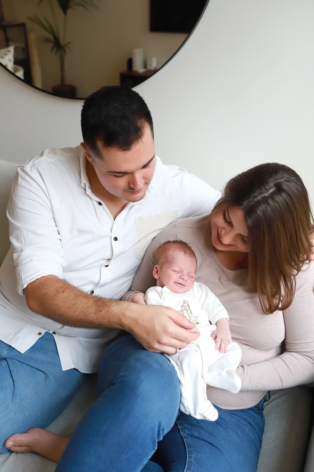 Family baby photoshoot 