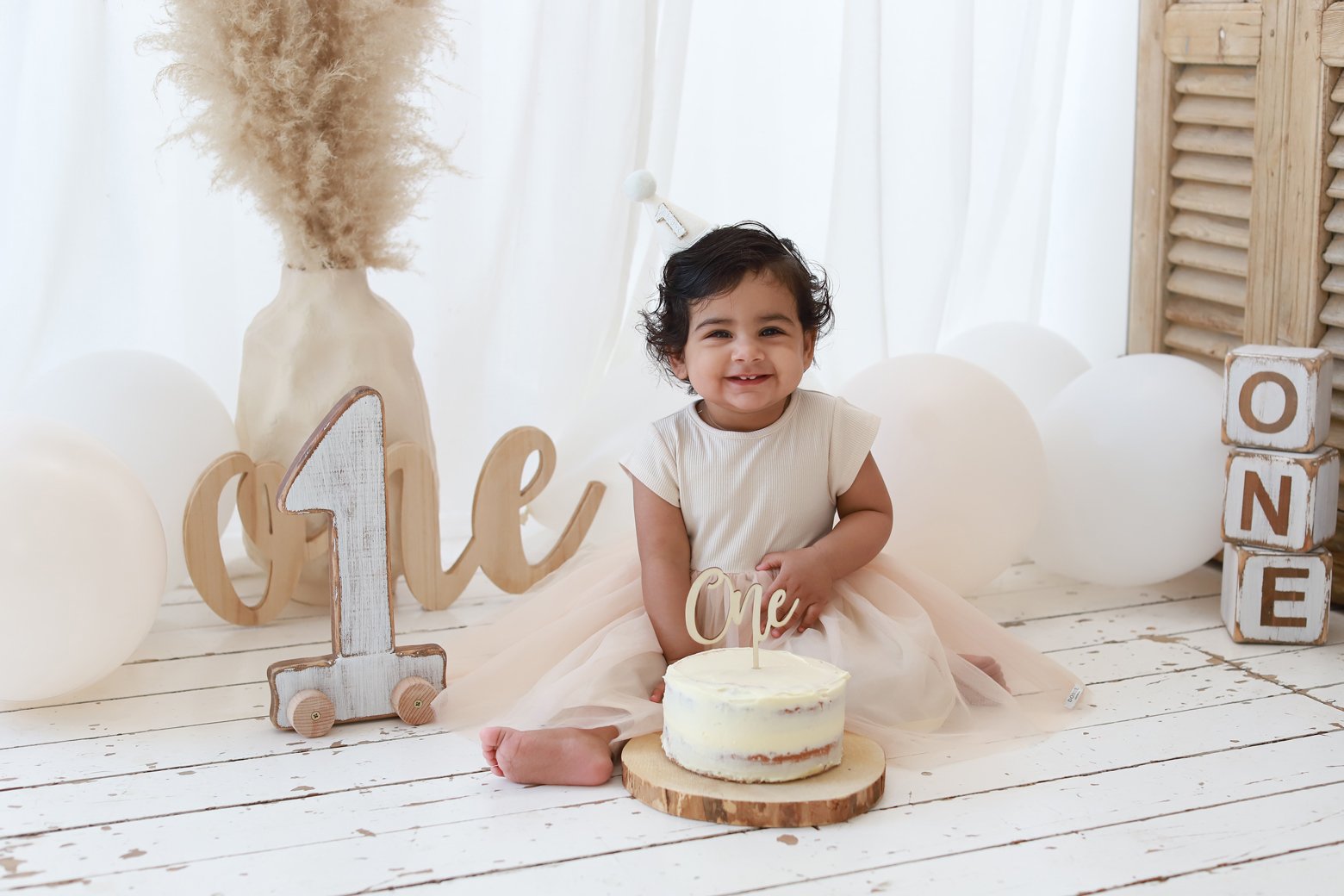 cake smash eerste verjaardag fotoshoot