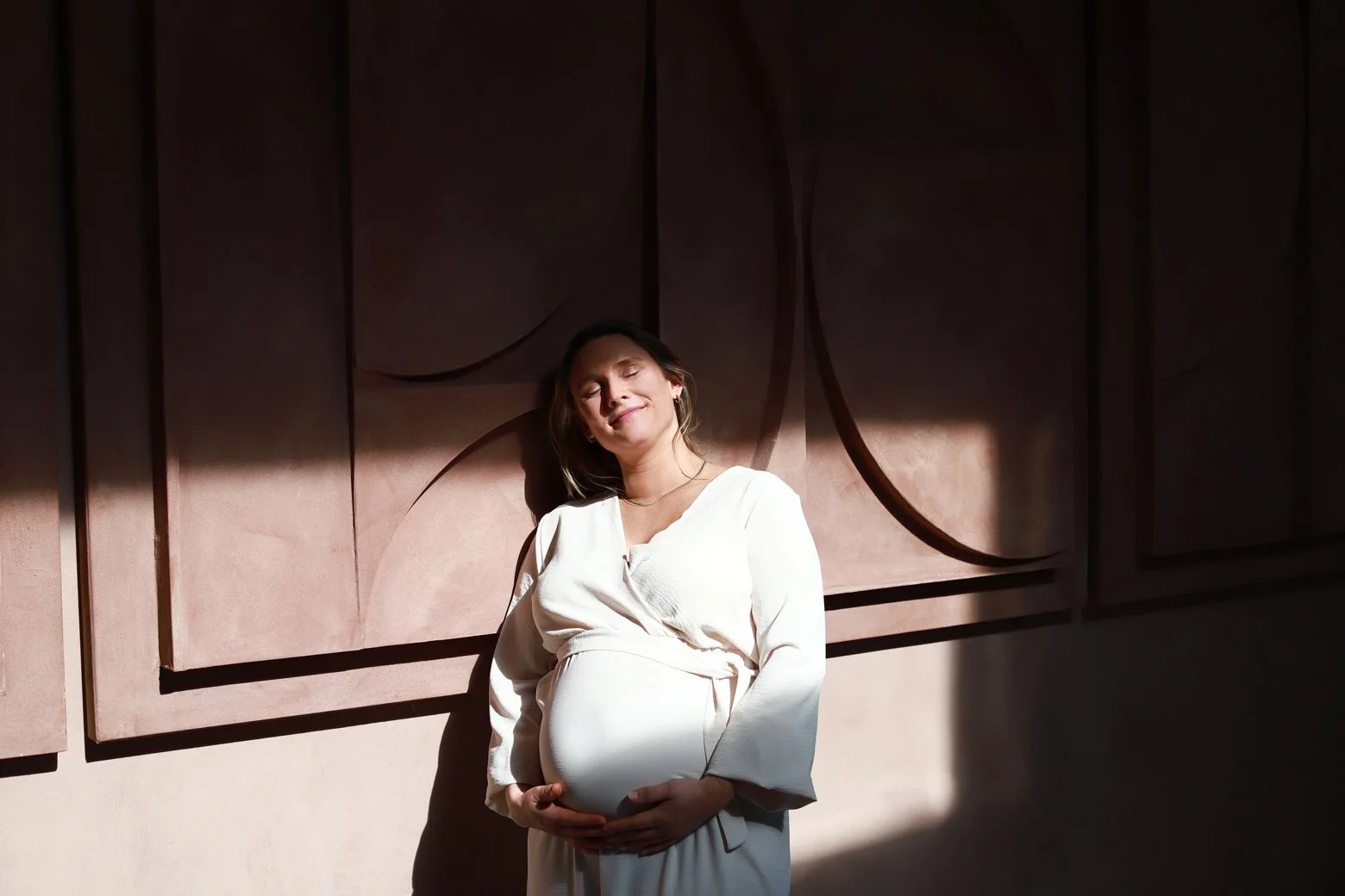 Atelier oost Amsterdam studio zwangerschaps fotoshoot