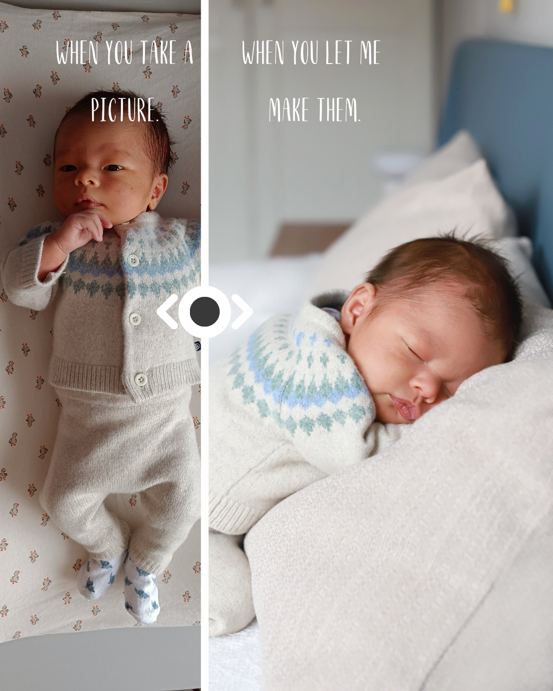 newborn baby fotografie