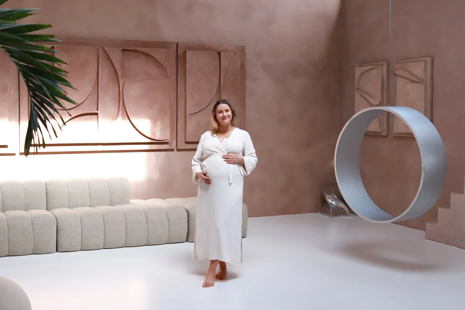 Fotostudio Atelier Oost Amsterdam zwangerschaps shoot