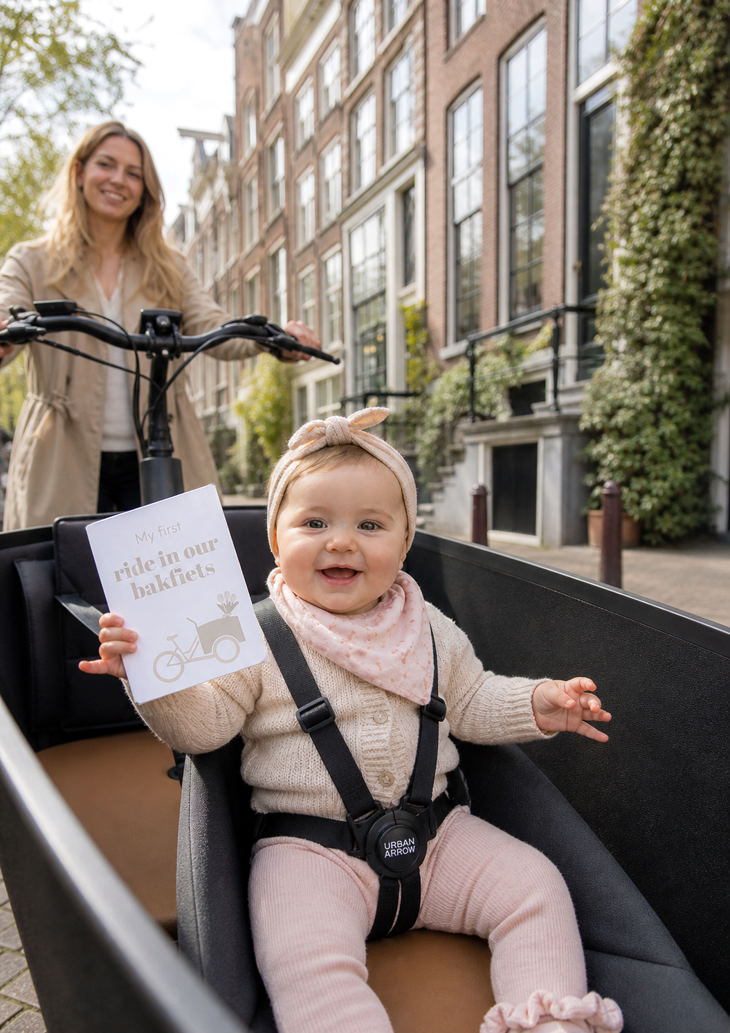 Amsterdams kraamcadeau gepersonaliseerd