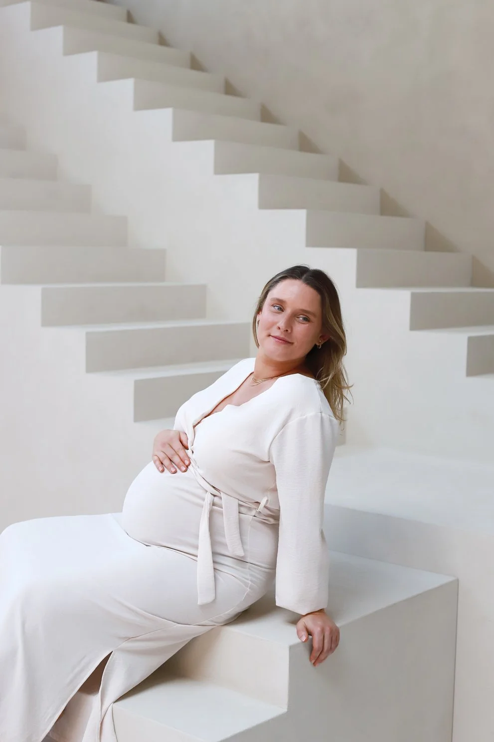 Atelier Oost Amsterdam studio fotoshoot zwanger