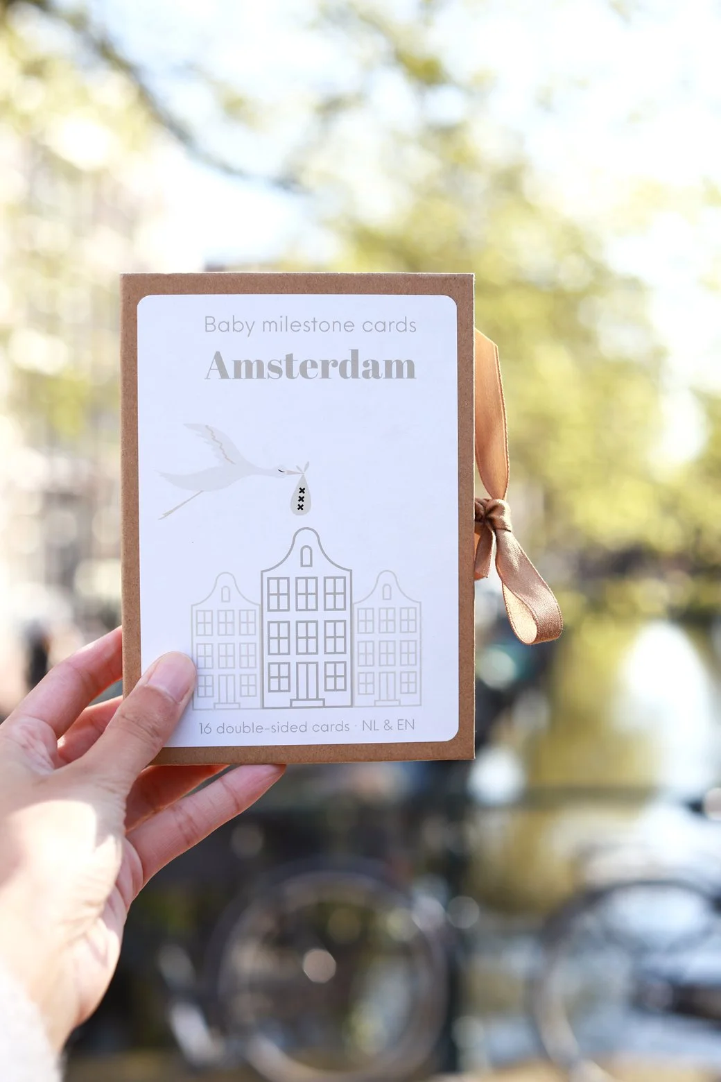 Uniek Amsterdams baby kraamcadeautje