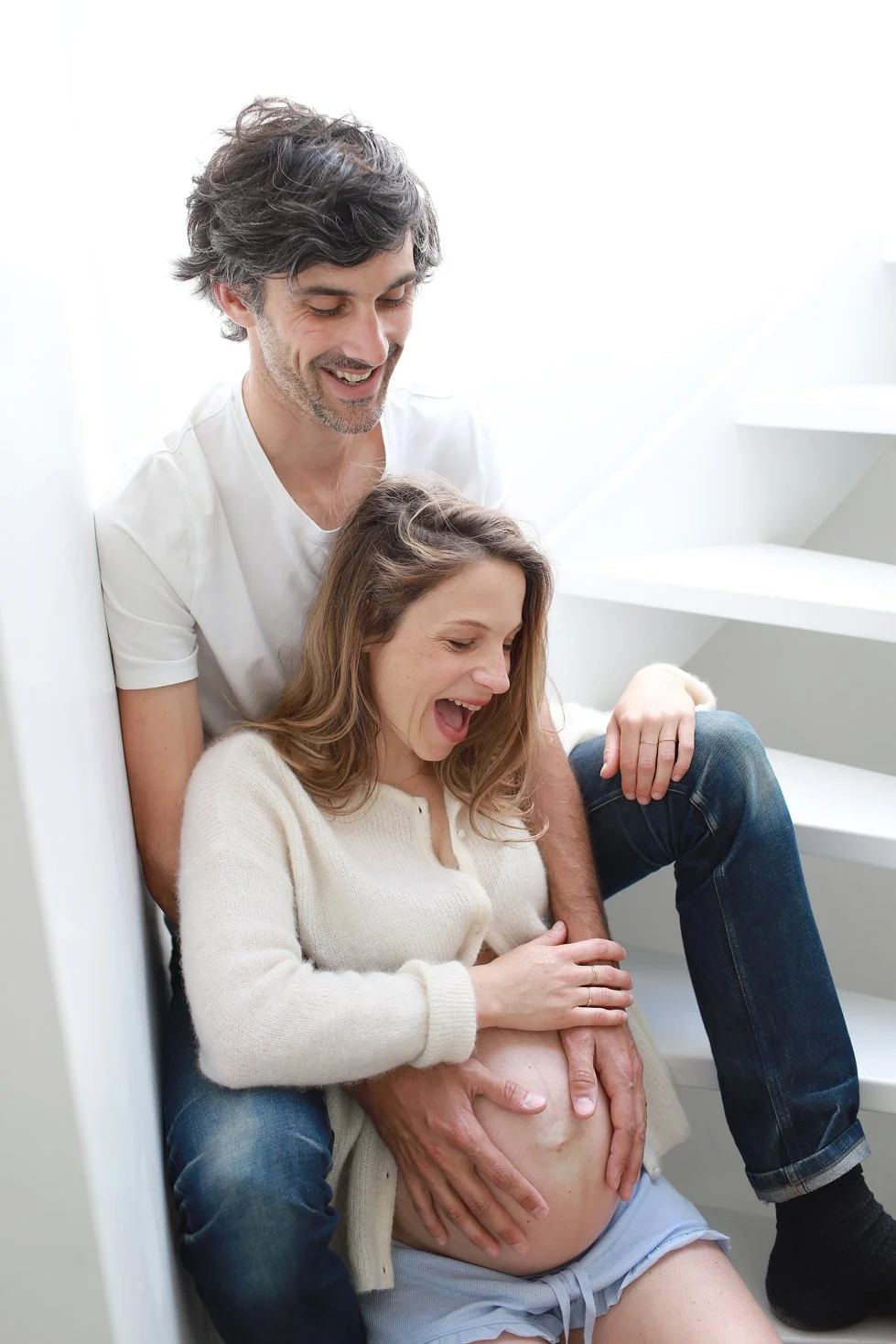 Laren zwangerschaps fotoshoot