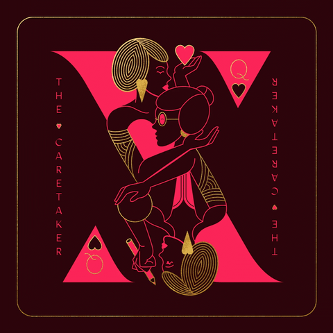 The 'Caretaker' Queen Card