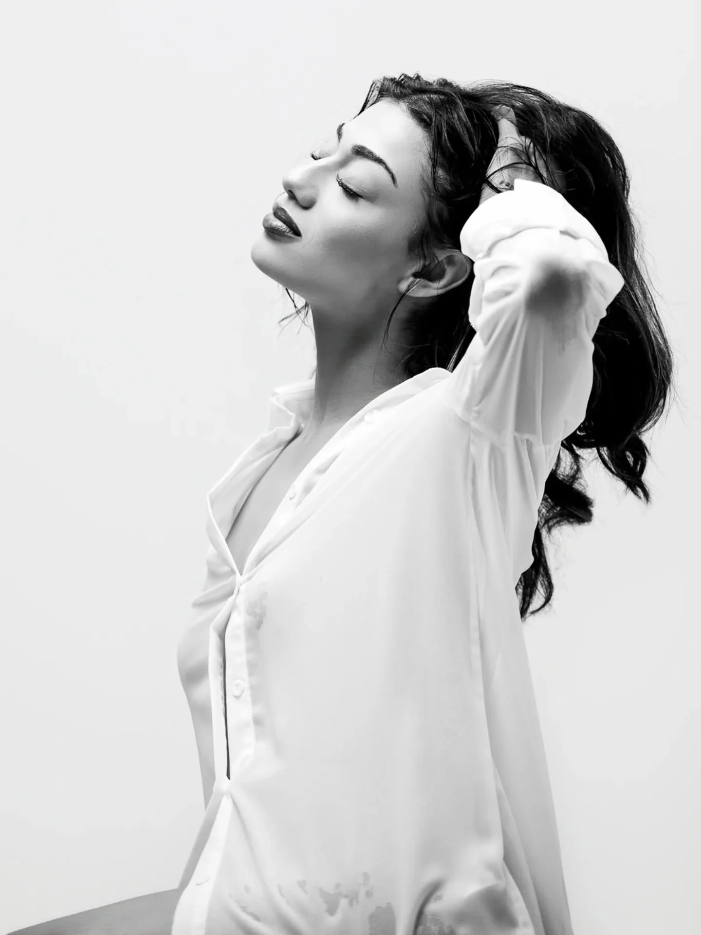 Session edit from last week. Color work, skin retouching, and black and white conversion. 

📷@crazycatladyphotography.ccl