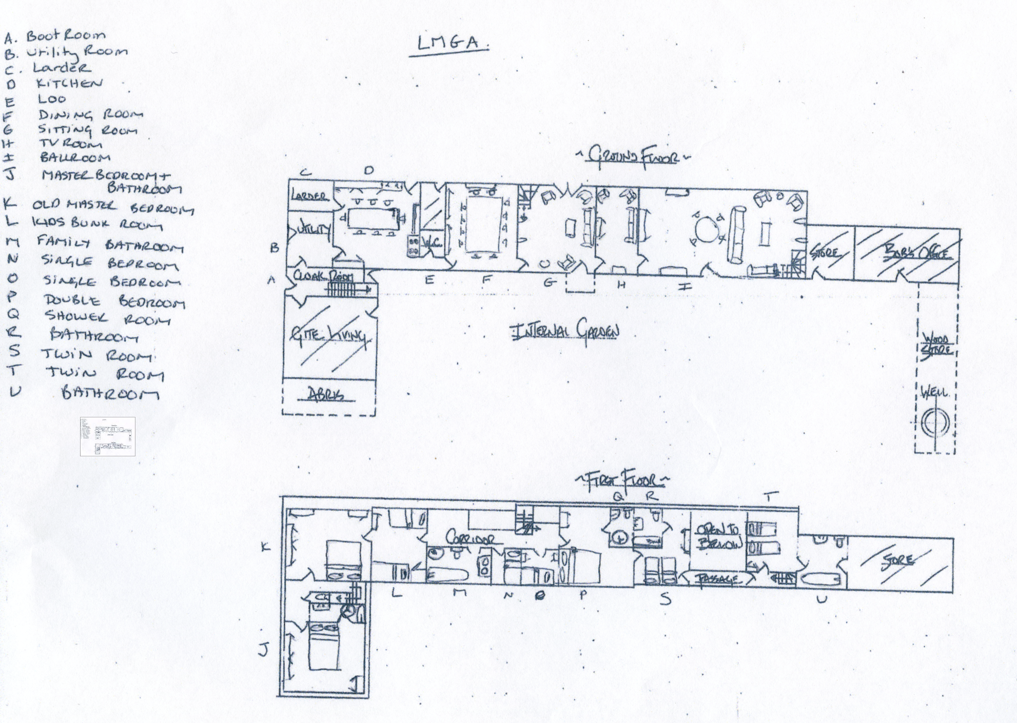 Plan of House