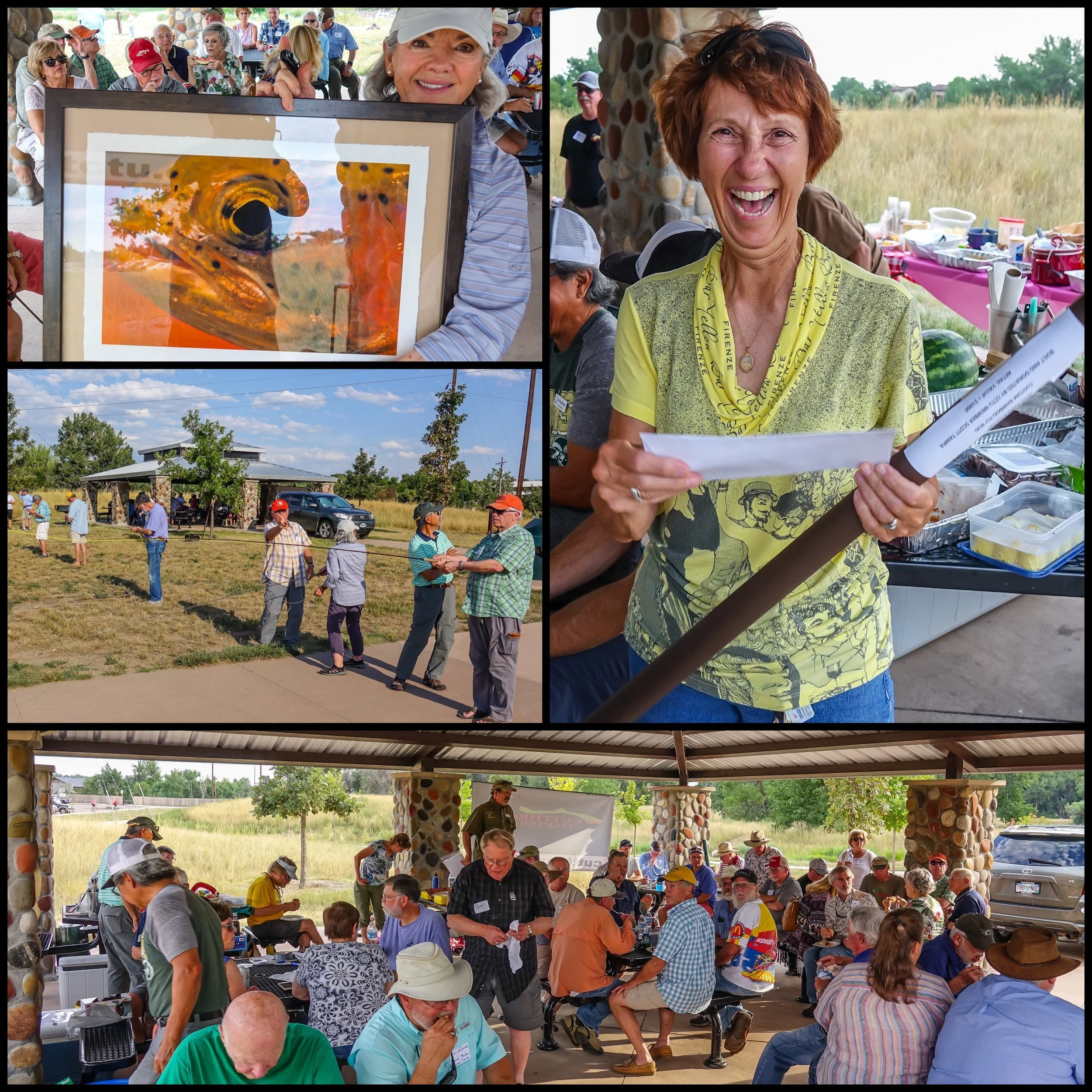 AUGUST PICNIC AND 2019 RAFFLE WINNERS