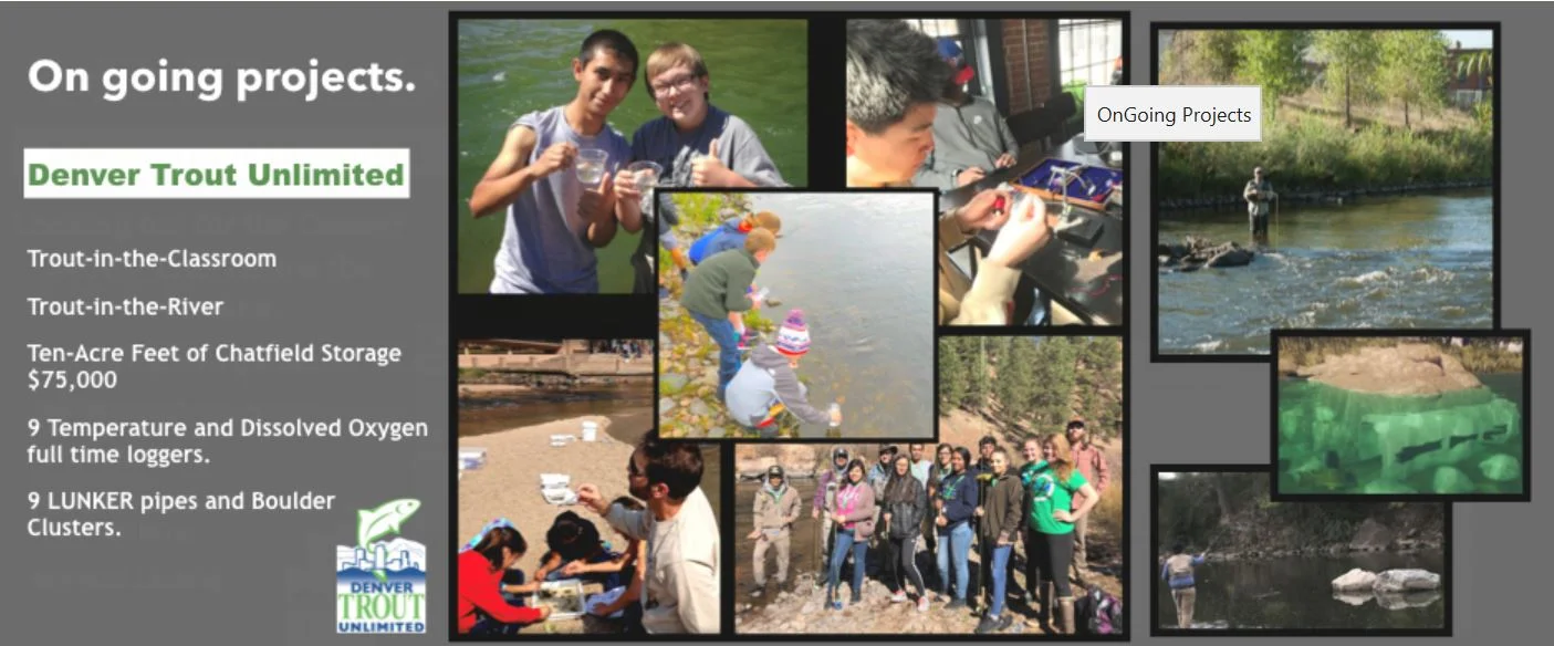 Denver Trout Unlimited Meeting - Denver South Platte...What's Planned and What's Possible