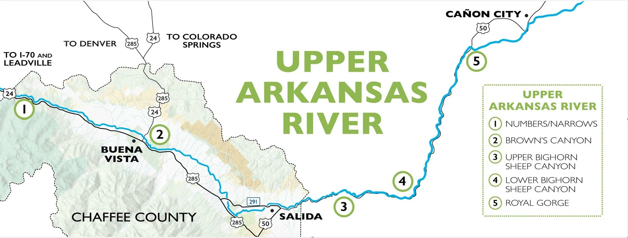 NEW TRIP! EXPLORE THE SECTIONS OF THE ARKANSAS RIVER