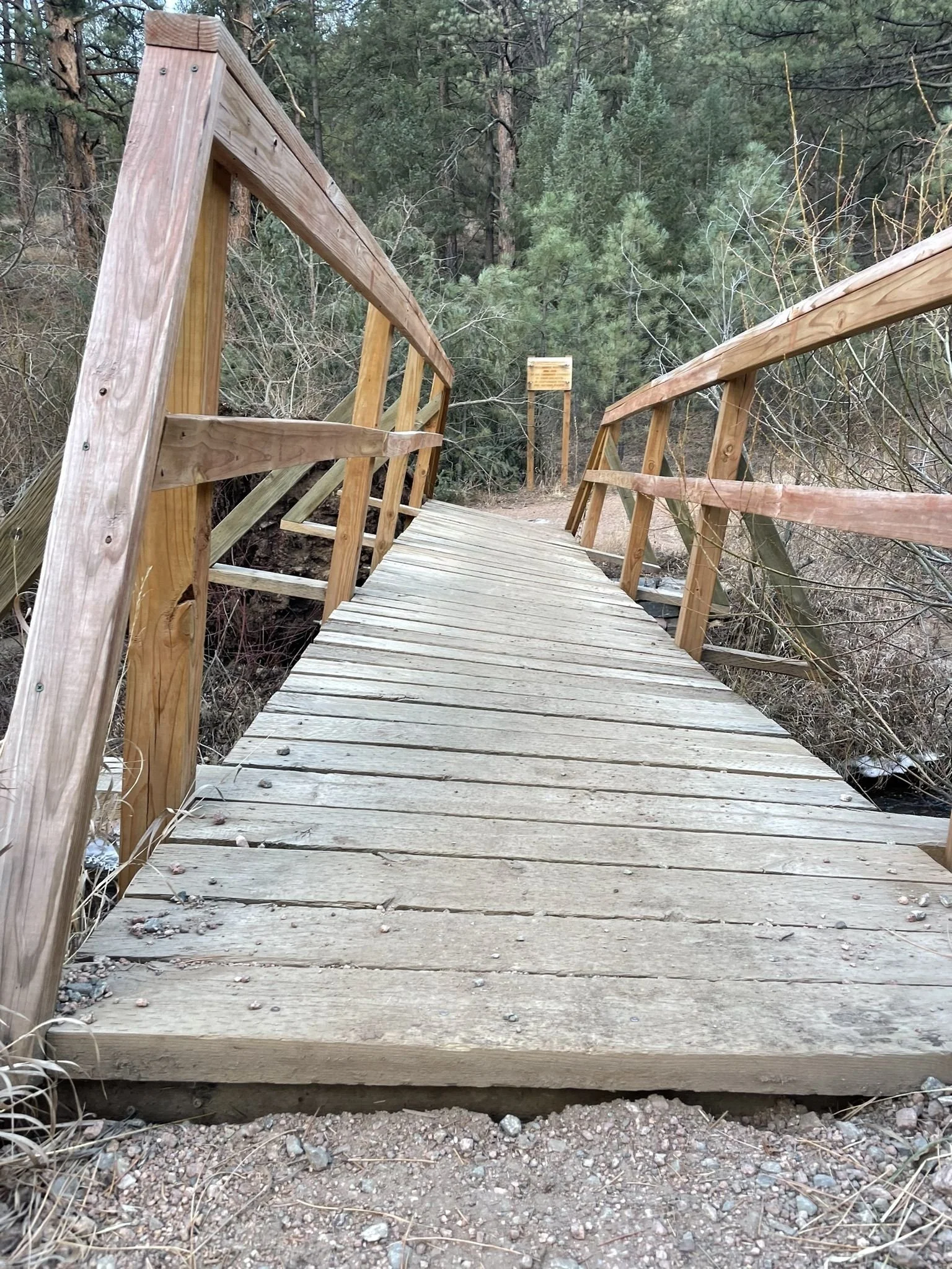 ALERT: Gil Trail Footbridge to be Closed 10/17-10/21