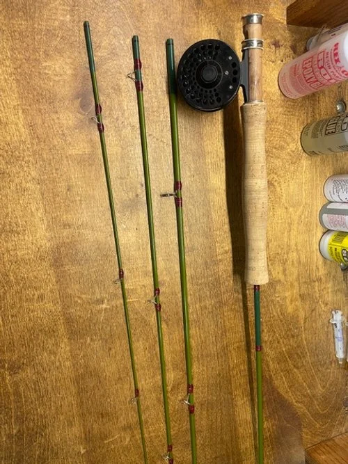 #001 • 2WT 7'6" 4-PIECE GRAPHITE ROD