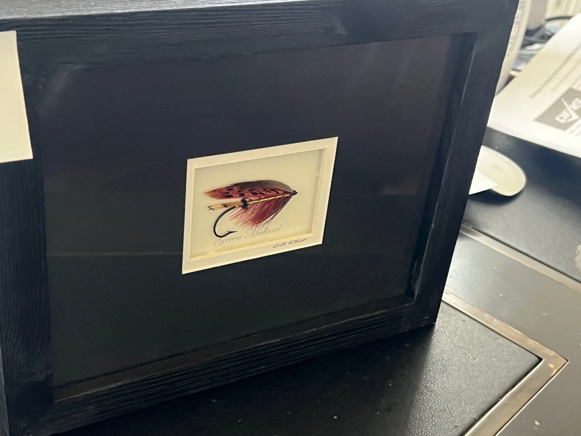 #024 • SCOTT STISSER FRAMED GREEN MALLARD FLY
