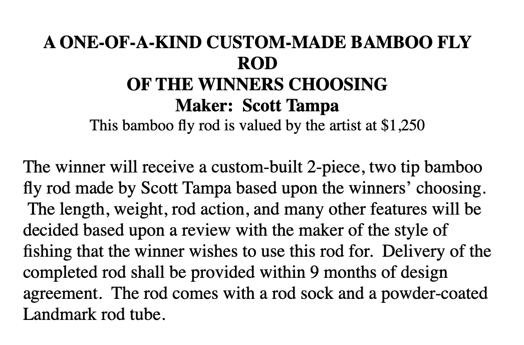 #002 • Custom Built Bamboo Rod by Scott Tampa