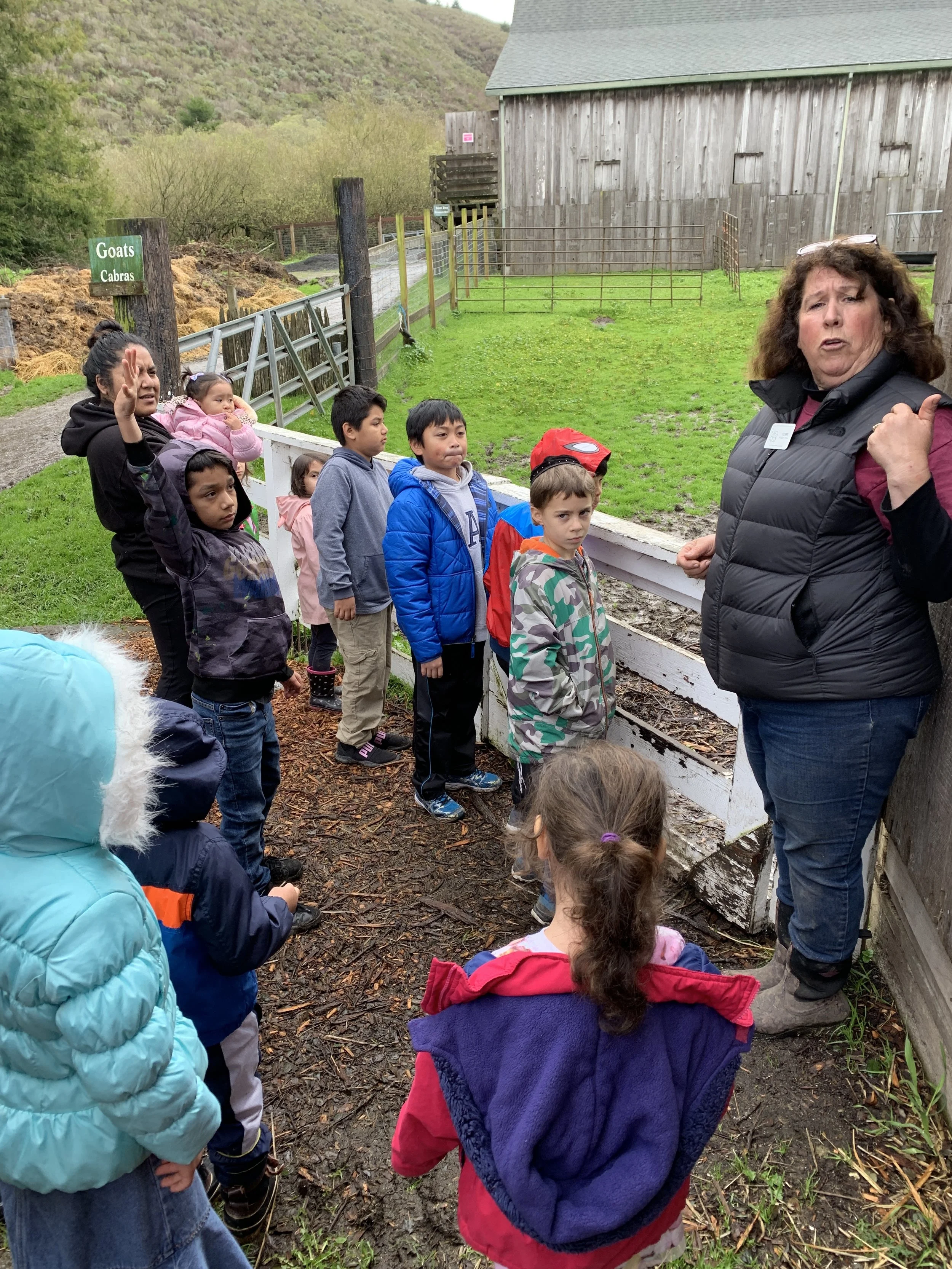 Best Private School near San Francisco | Best Private School In San Mateo | Students visiting farm