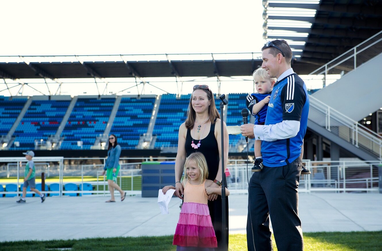San Jose Earthquakes Help Celebrate The Life of 6 Year Old Eliza Sheckley