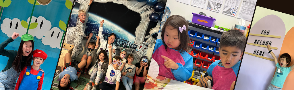 Students and teachers at UP Academy enjoying creative and learning activities in colorful classrooms.png