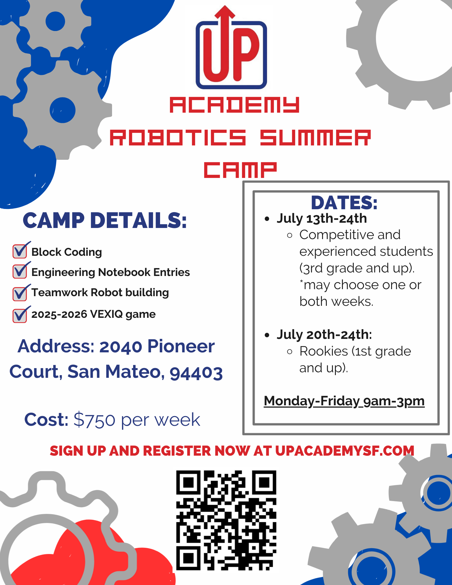 Competitive Robotics Pre-season Camp Week 1
