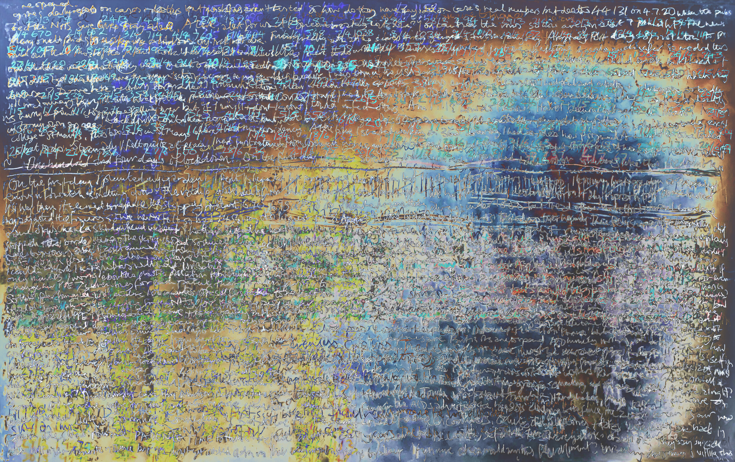 17 seconds a measure of life: 104 days of lockdown