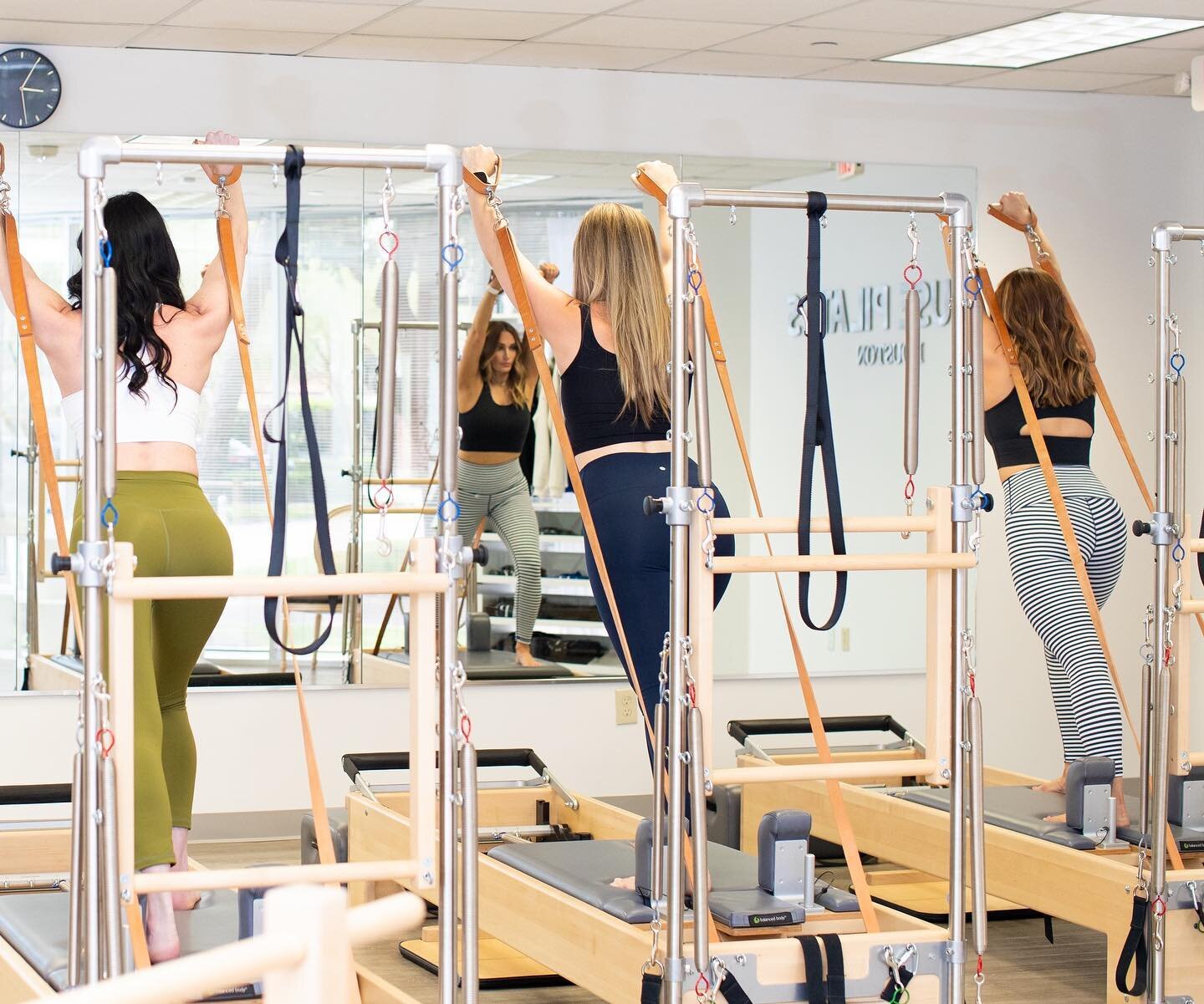 Standing is an excellent way to add balance work to your Pilates routine. This type of advanced work challenges &amp; improves balance, posture, stability &amp; coordination by utilizing muscles such as your back extensors and abdominals. Contact HOU