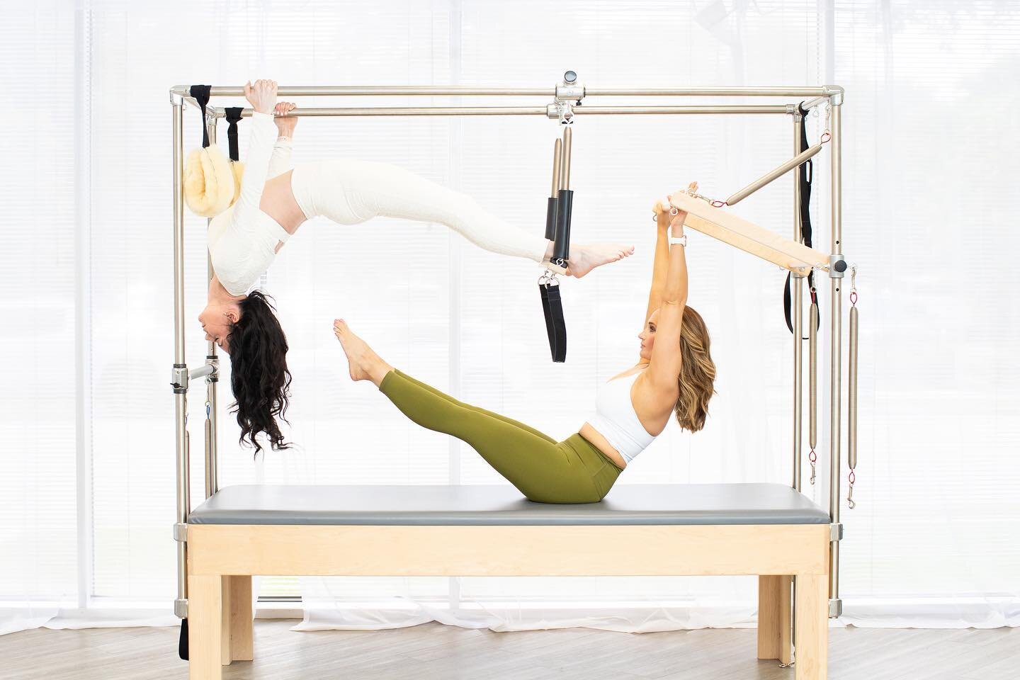 Sometimes two is better than one ✨🤍
#teasertuesday 
#housepilates 
#housepilatesstudio 
#houstonpilates 
#powerhouse 
#contrology 
#traditionalpilates 
#classicalpilates 
#cadillacpilates 
#pilateslife 
#privatepilates