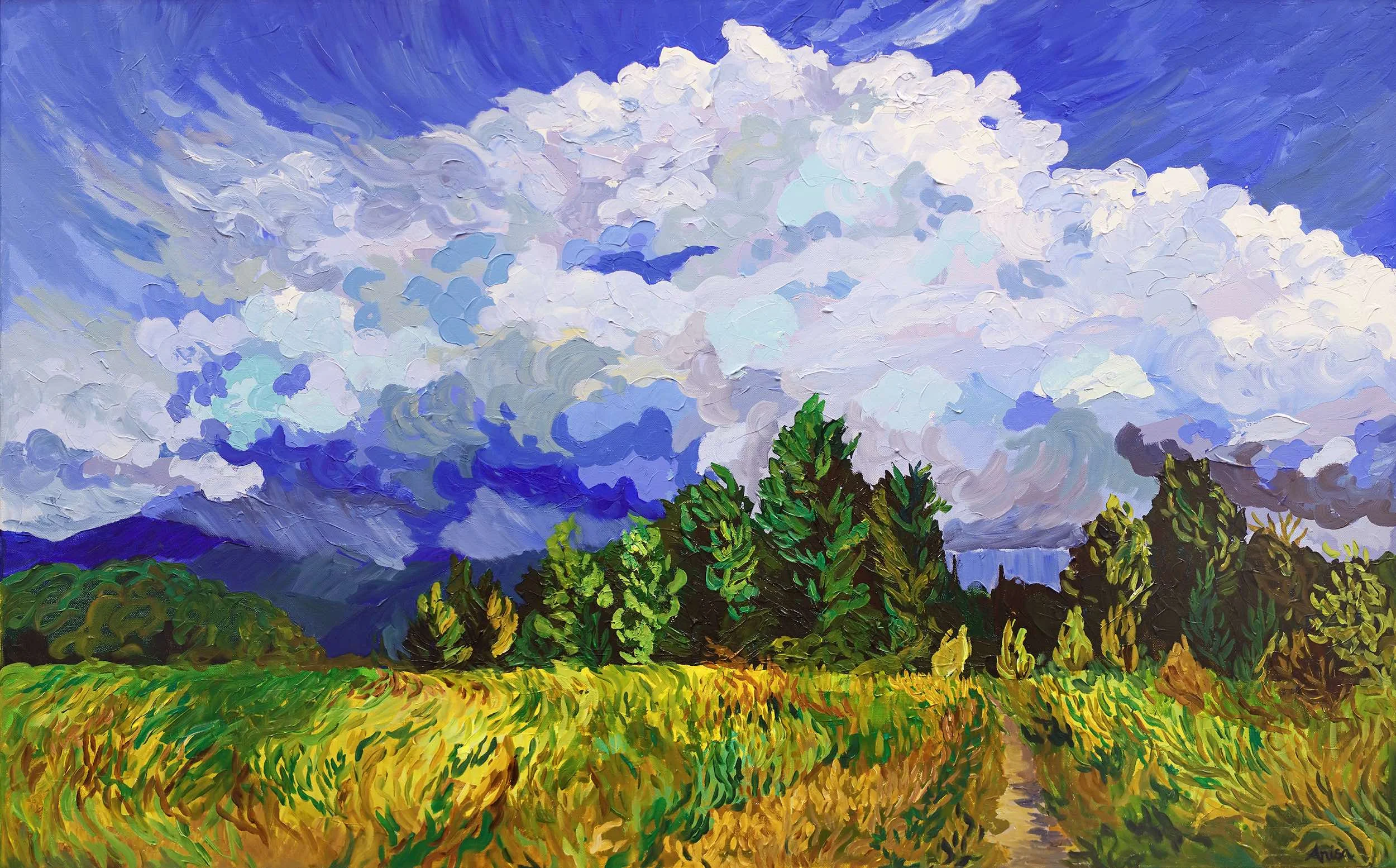 Clouds at Steigerwald Wildlife Refuge
