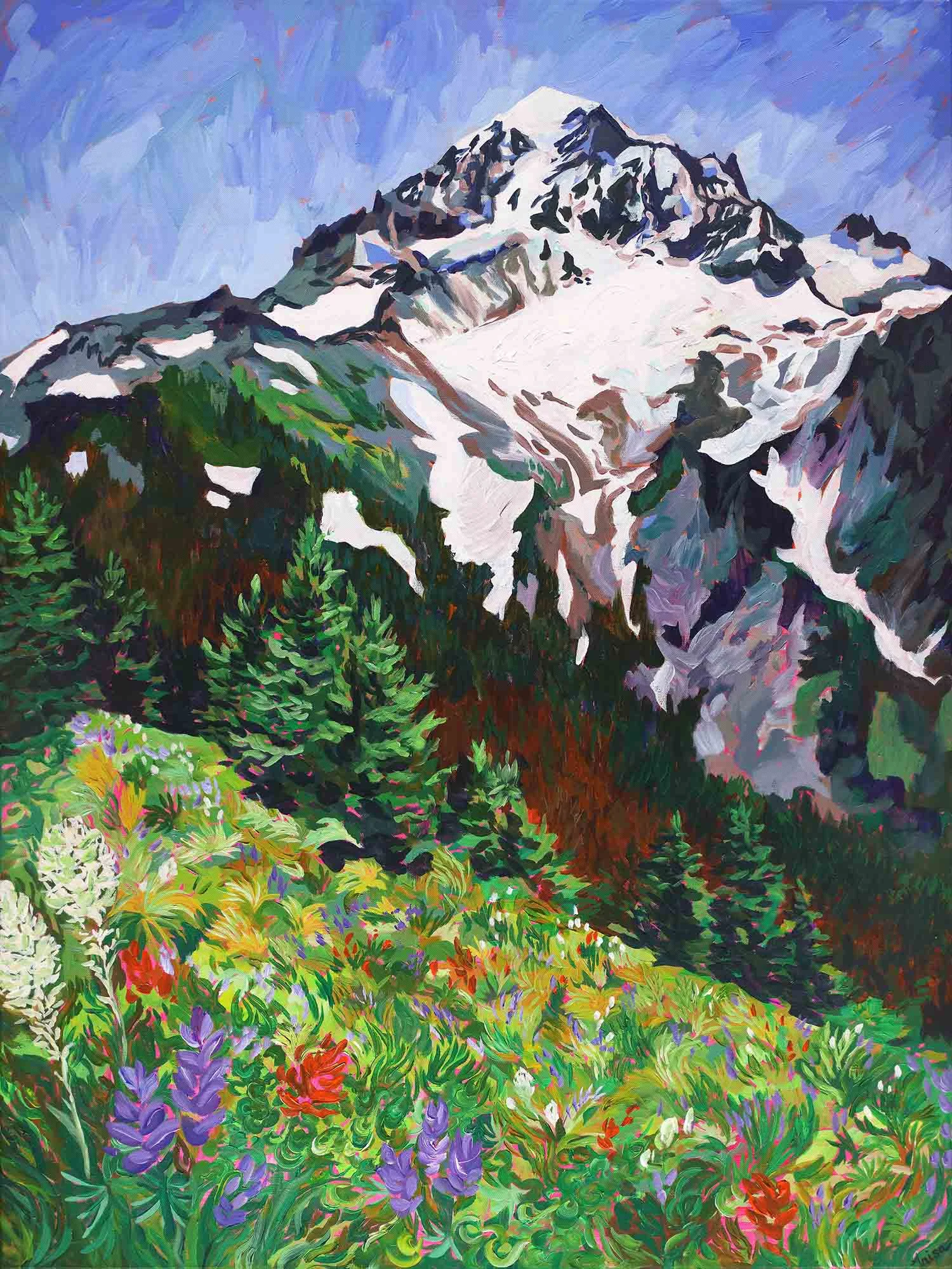 Summertime Blooms at Mt. Hood
