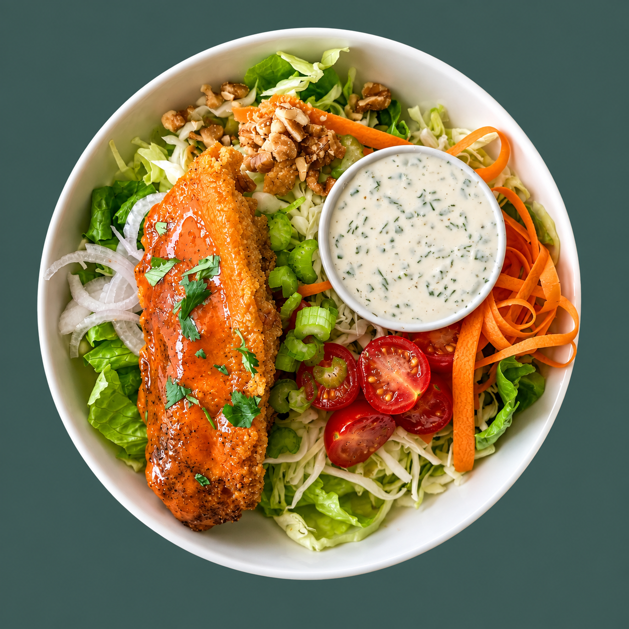Paleo Buffalo Chicken Salad