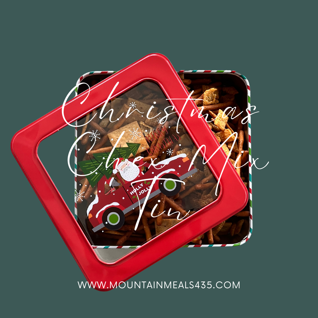 Holiday Smoked Chex Mix Tin
