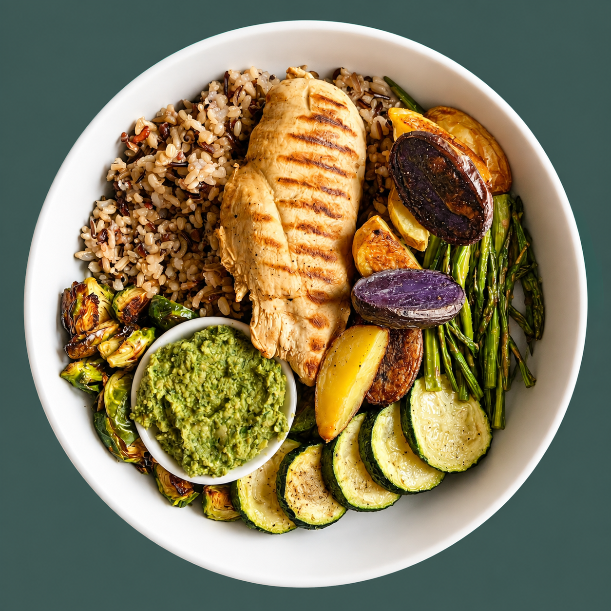 Chicken Green Goddess Bowl