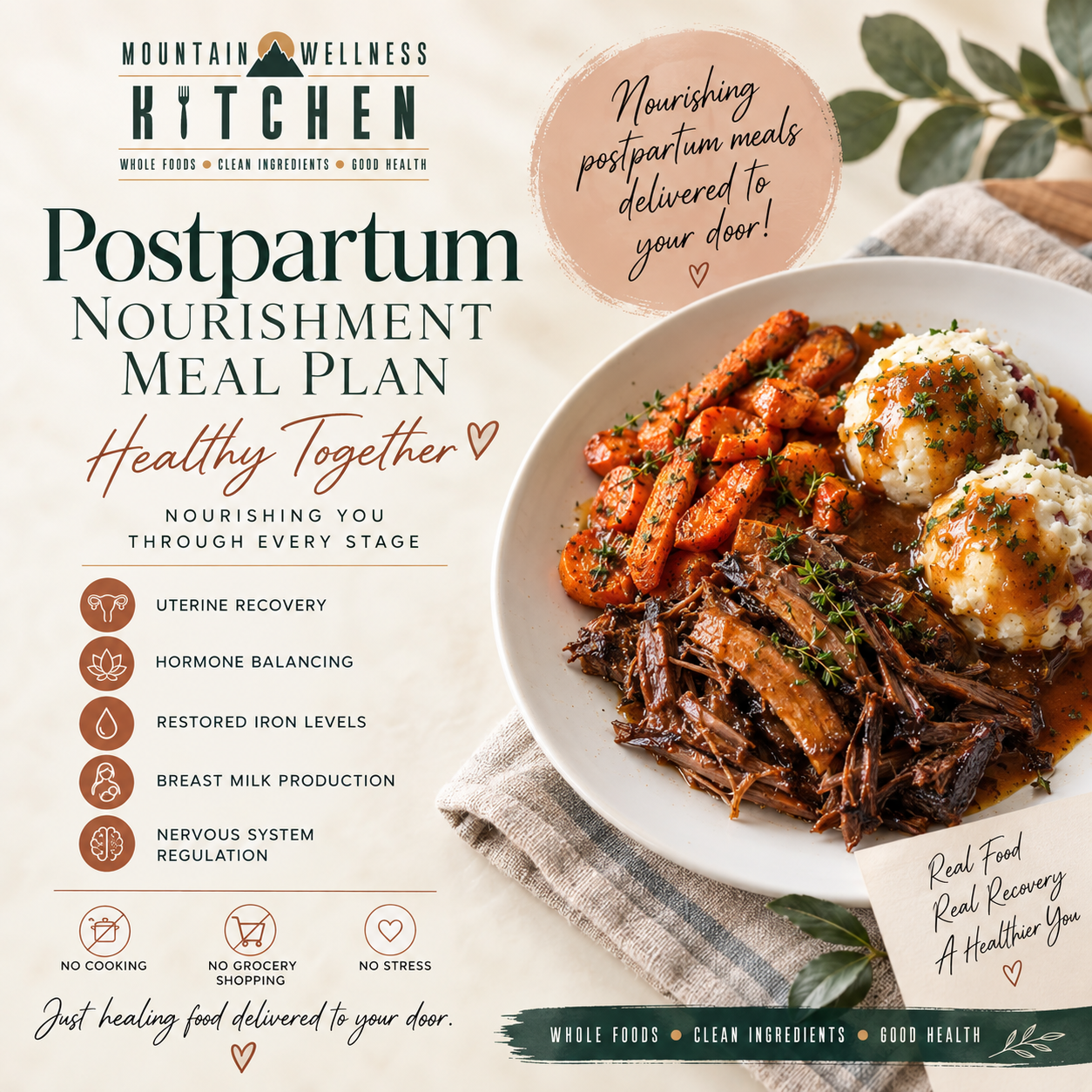Postpartum Nourishment Meal Plan