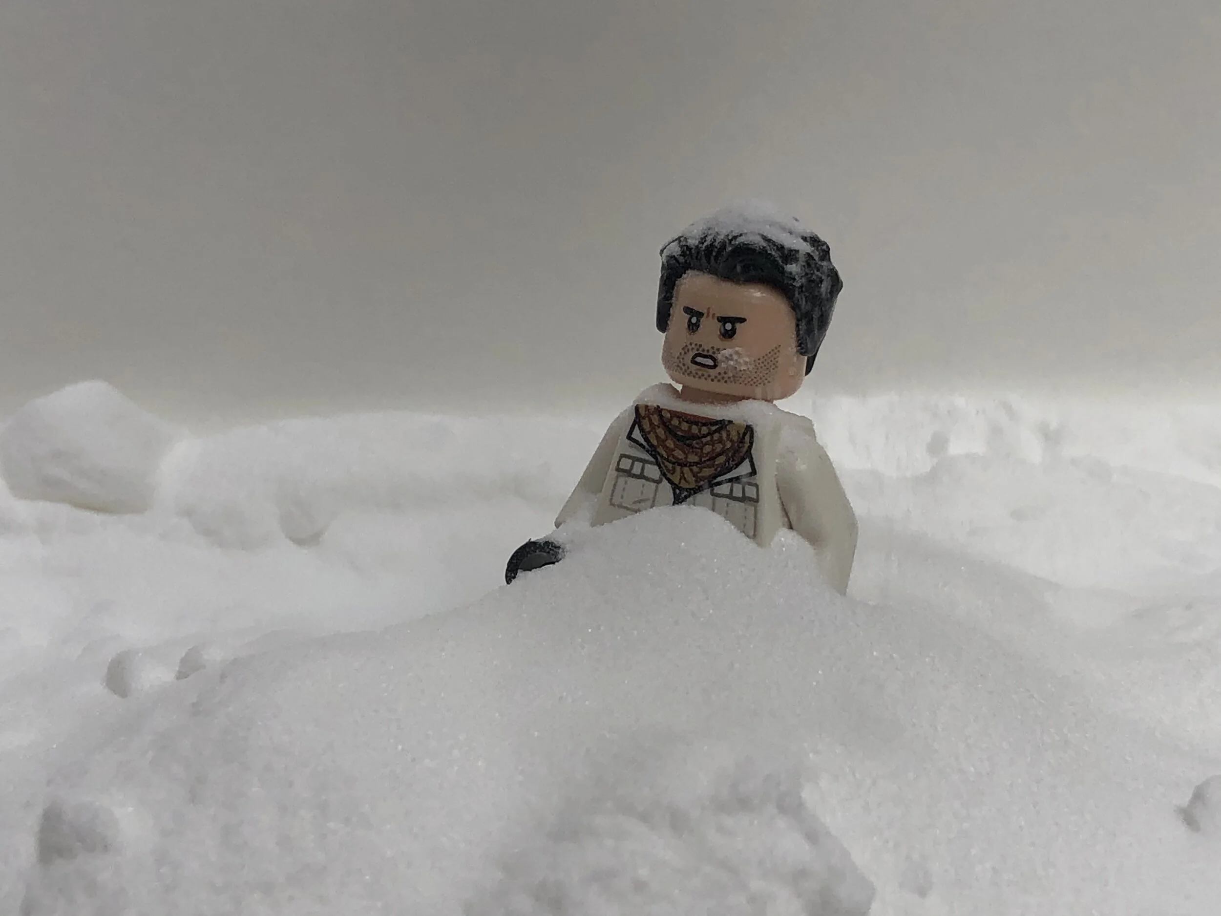 I feel like a human popsicle!