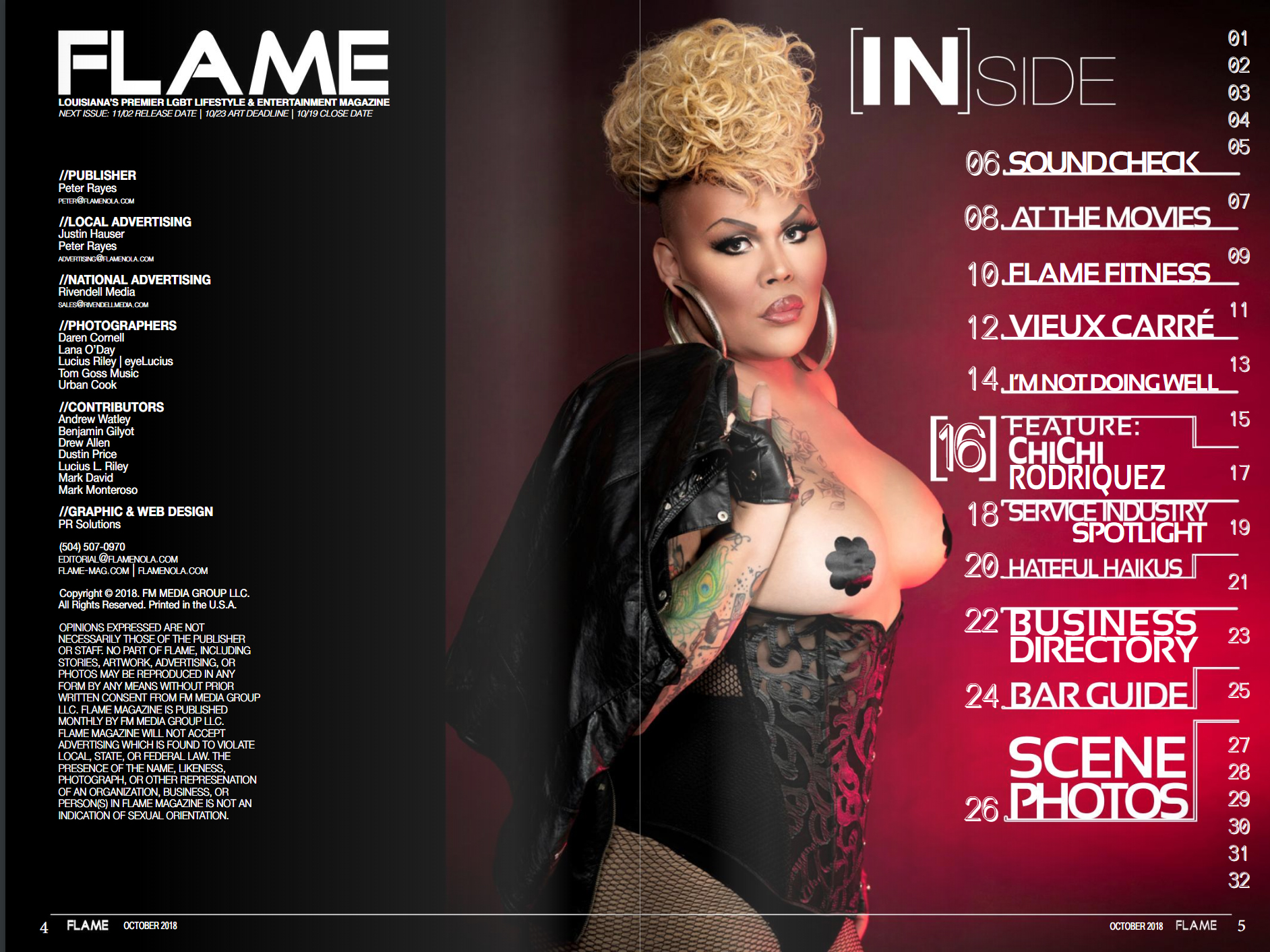 FLAME Magazine | October 2018 | New Orleans